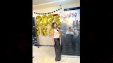 نجلة المخرج الراحل سامح عبد العزيز تحتفل بتخرجها
