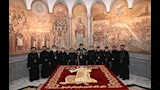 البابا تواضروس يزور مزار مارمرقس بكاتدرائية العباسية في ذكرى عودة رفاته  (7)