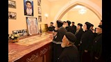 البابا تواضروس يزور مزار مارمرقس بكاتدرائية العباسية في ذكرى عودة رفاته  (1)