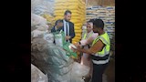  ضبط نصف طن أرز منتهي الصلاحية داخل مخزن تجاري بالأقصر