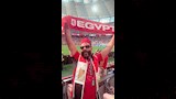 أحمد سعد يشجع المنتخب المصري
