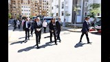 وزيرة التنمية المحلية والبيئة تتفقد الحي الحكومي