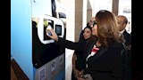 وزيرة التنمية تشهد تدشين ماكينات لاسترداد العبوات البلاستيكية