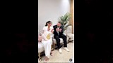 شريف الليثي مع ملك أحمد زاهر