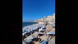 شواطئ الإسكندرية تستقبل آلاف المصطافين (2)