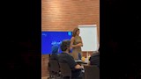 ميرنا الهباوي في إحدى الجلسات