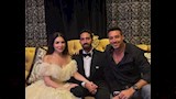أحمد السعدني في عقد قران مي عز الدين