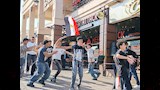 احتفالات بشوارع بورسعيد عقب تأهل منتخب مصر 
