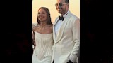 أحمد السعدني وعروسه ميرنا الهلباوي