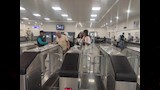 توافد الركاب على محطة الاستاد بالمونوريل  (6)