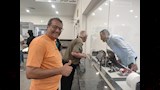 توافد الركاب على محطة الاستاد بالمونوريل  (9)