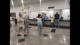 توافد الركاب على محطة الاستاد بالمونوريل  (16)