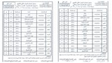 جداول امتحانات الدور الثاني بالمعاهد الأزهريّة (1)