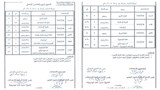 جداول امتحانات الدور الثاني بالمعاهد الأزهريّة (5)