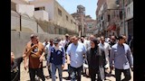 متابعة أعمال إزالة الأسواق العشوائية (4)