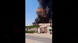 حريق مصنع ولاعات