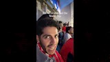 مينا مسعود وإميلي شاه يتابعان مباراة مصر وإيران في كأس العالم 2026 (1)