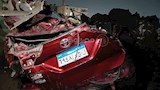 حادث انقلاب تريلا على سوزوكي أعلى دائري الوراق (8)