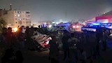 حادث انقلاب تريلا على سوزوكي أعلى دائري الوراق (13)