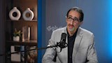 لميس الحديدي خلال حوارها مع الجلاد في بودكاست أسئلة حرجة (2)
