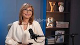 لميس الحديدي خلال حوارها مع الجلاد في بودكاست أسئلة حرجة (6)