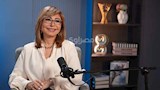لميس الحديدي خلال حوارها مع الجلاد في بودكاست أسئلة حرجة (7)