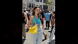 بسنت أبو باشا تخطف الأنظار في شوارع كاليفورنيا (5)