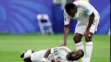 إصابة حسان تمبكتي لاعب المنتخب السعودي أمام كاب فيردي في كأس العالم 2026