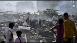 سيدة تضع مولودها وسط ركام زلزال فنزويلا المدمر (فيديو)