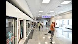 توافد الركاب على محطة الاستاد بمونوريل شرق النيل (6)
