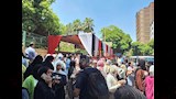 لحظة خروج الطلاب من امتحان العربي للثانوية العامة بالجيزة (4)