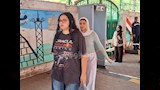 لحظة خروج الطلاب من امتحان العربي للثانوية العامة بالجيزة (14)