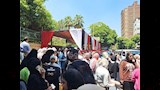 لحظة خروج الطلاب من امتحان العربي للثانوية العامة بالجيزة (5)