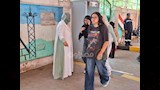 لحظة خروج الطلاب من امتحان العربي للثانوية العامة بالجيزة (17)