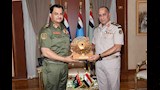 وزير الدفاع يلتقي قيادات الجيش الليبي لتنسيق الجهود وتأمين الحدود (1)