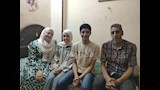 أول الشهادة الإعدادية بالفيوم وسط أسرته 4