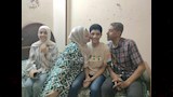 الأول على الشهادة الإعدادية بالفيوم وأسرته