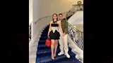 نسرين طافش و طليقها رجل الأعمال أحمد جوجر