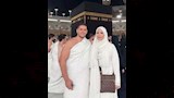 نسرين طافش وزوجها في أمام الكعبة المشرفة_9