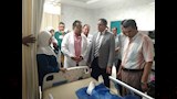 قيادات الصحة ومدينة الباجور يطمئنوا على الحالات