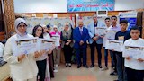 تكريم اوائل الشهادة الإعدادية بالفيوم 9