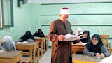 4 توائم في لجنة واحدة.. قصة تفوق استثنائية بالثانوية الأزهرية بالقليوبية (صور)