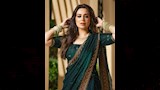 هبة مجدي مرتدية الساري الهندي