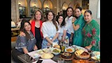 هبة مجدي مع الأصدقاء
