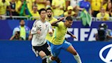 خلال مباراة البرازيل واليابان 