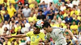 خلال مباراة البرازيل واليابان 