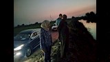 اصطياد تمساح مصرف الحصافة بشبين القناطر