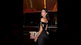 تارا عماد بفستان أسود أنيق