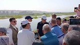 وزير الري يتفقد أعمال تطهير نهر النيل