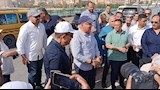 وزير الري يتفقد أعمال تطهير نهر النيل وترعة الإبراهيمية خلال جولة بالمنيا